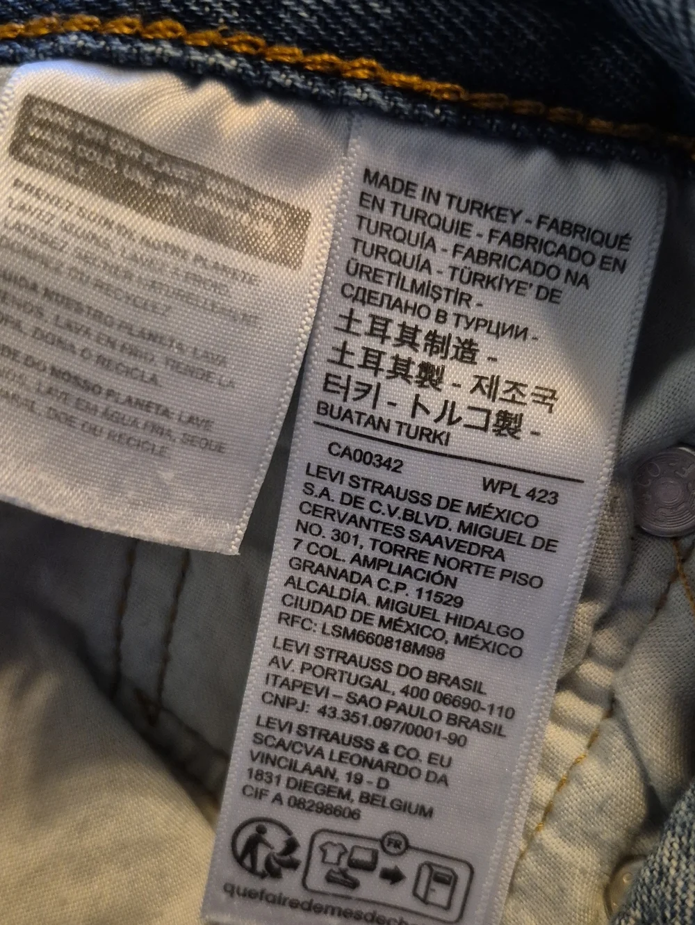 Levis 501's Premium Denim Sz.24